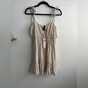 NWT MINKPINK Koa Strappy Mini Dress